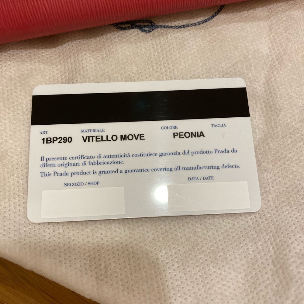 Authentic Prada Pink Peonia Small Pursechain Strap - image 5